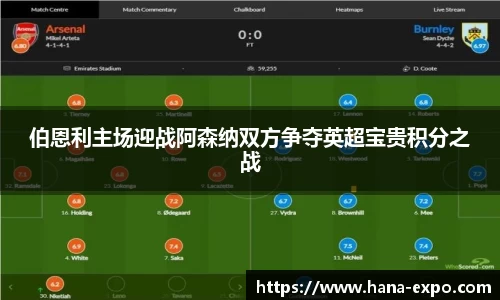 伯恩利主场迎战阿森纳双方争夺英超宝贵积分之战